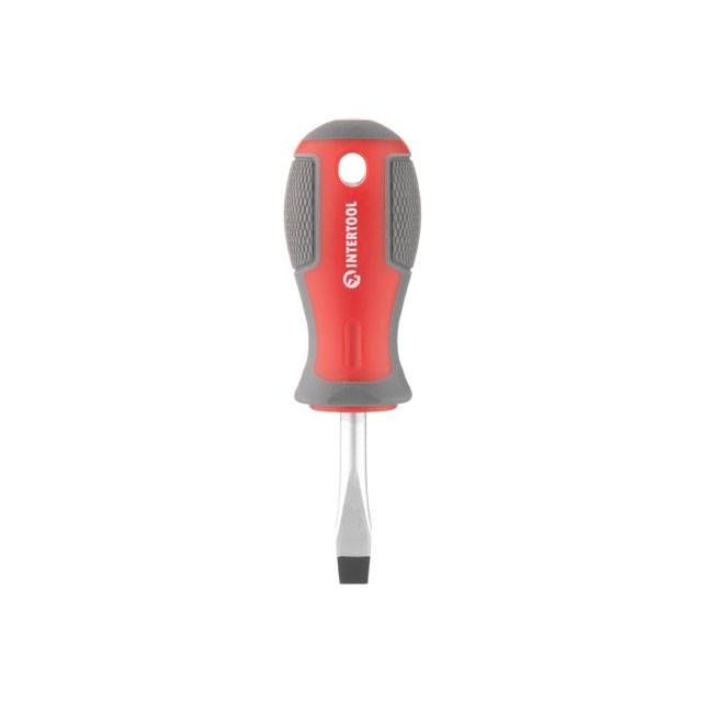 Отвертка шлицевая SL6.0*38 мм, CR-V INTERTOOL VT-3309