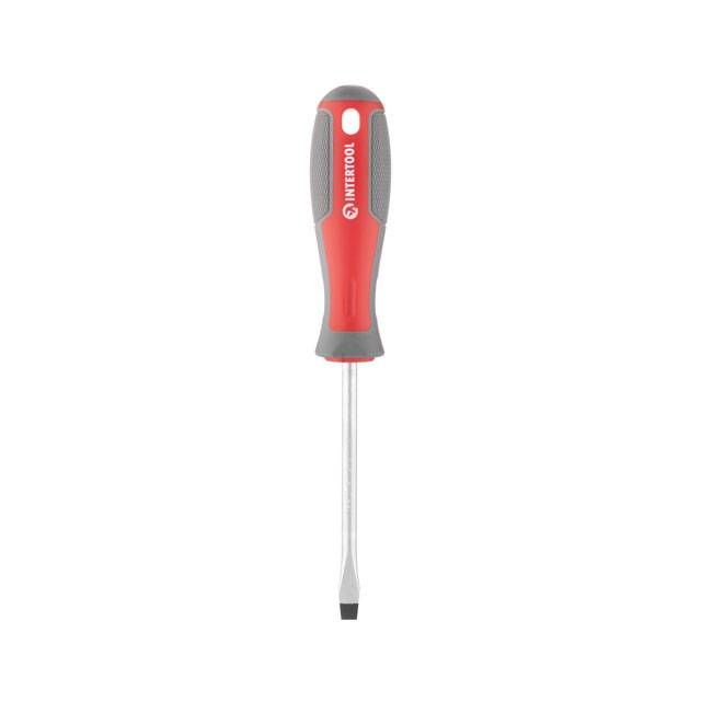 Отвертка шлицевая SL6.0*100 мм, CR-V INTERTOOL VT-3310
