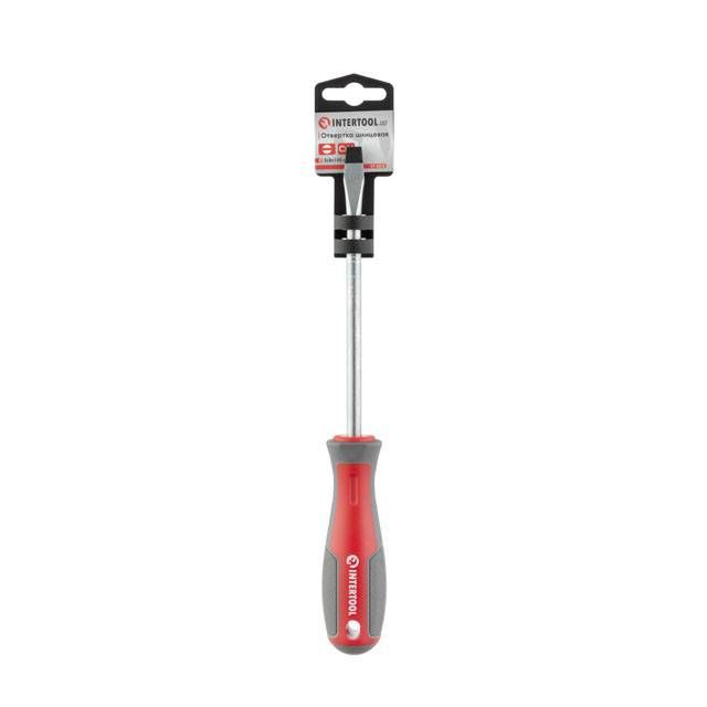 Отвертка шлицевая SL8.0*150 мм, CR-V INTERTOOL VT-3312