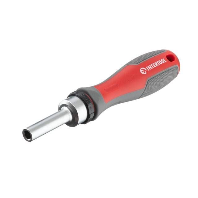 Отвертка реверсивная с комплектом насадок 57 ед. INTERTOOL VT-3361