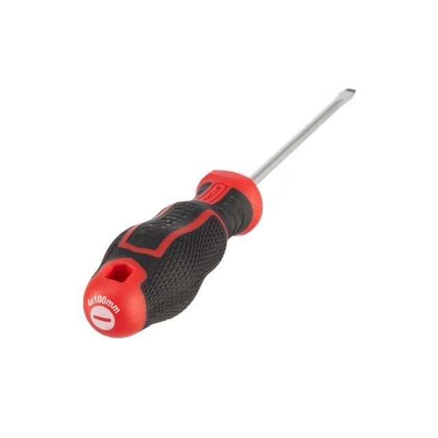 Отвертка шлицевая SL4.0*100 мм, S2, STORM INTERTOOL VT-3403