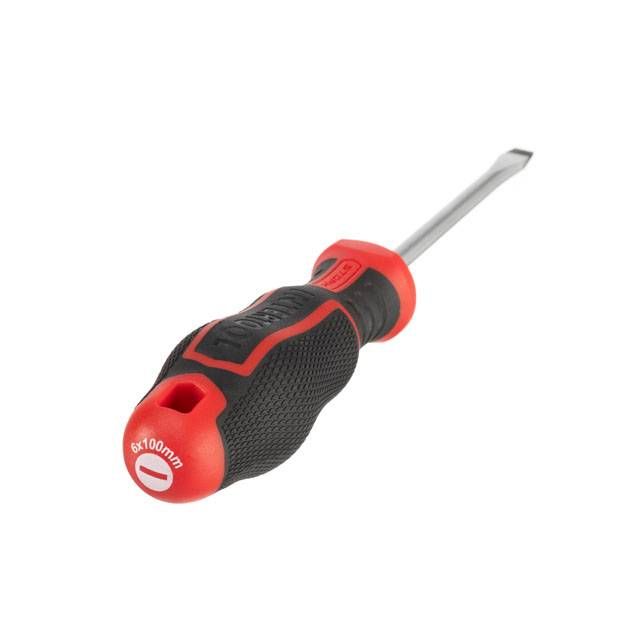 Отвертка шлицевая SL6.0*100 мм, S2, STORM INTERTOOL VT-3410