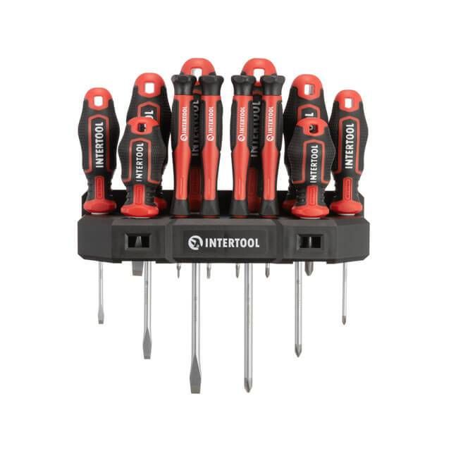 Набор отверток 12 ед., STORM INTERTOOL VT-3442
