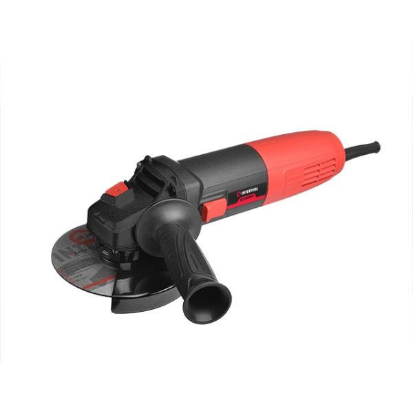Шлифмашина угловая, 850Вт, диаметр круга 125мм, 11000 об/мин INTERTOOL WT-0221 Шлифмашина угловая, 850Вт, диаметр круга 125мм, 11000 об/мин INTERTOOL WT-0221