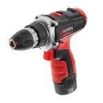 Дриль-шурупокрут акумуляторний, Li-Ion 12 В, 18 Nm, 1.5 Аг, 2 швидкості, 0-400/0-1500 об/хв., 2 аккумулятори INTERTOOL WT-0321