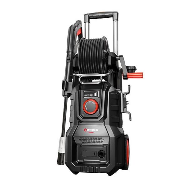 Мойка высокого давления 2200 Вт, 6-7 л/мин, 120-170 бар, шланг 8 м, регулятор давления, STORM INTERTOOL WT-1506 Мойка высокого давления 2200 Вт, 6-7 л/мин, 120-170 бар, шланг 8 м, регулятор давления, STORM INTERTOOL WT-1506