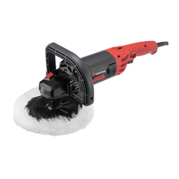 Машина полировальная 1400 Вт, 800-3200 об/мин, 180 мм, 230 В INTERTOOL WT-1800 Машина полировальная 1400 Вт, 800-3200 об/мин, 180 мм, 230 В INTERTOOL WT-1800