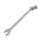 Ключ рожково-накидной шарнирный 14 мм, Cr-V, покрытие сатин-хром INTERTOOL XT-1414