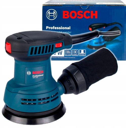Ексцентрикова шліфмашина Bosch GEX 125 Professional Ексцентрикова шліфмашина Bosch GEX 125 Professional