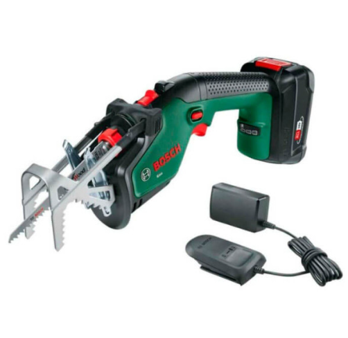 Аккумуляторная садовая пила Bosch KEO 18 Li, 1 акб 18V 2Ah и з/у AL 18V-20 Аккумуляторная садовая пила Bosch KEO 18 Li, 1 акб 18V 2Ah и з/у AL 18V-20