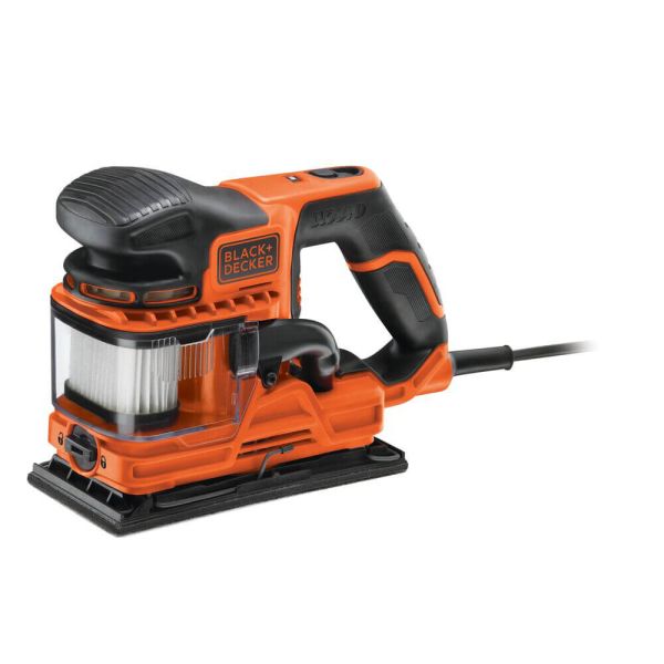 Шліфмашина вібраційна мережева BLACK+DECKER KA330EKA Шліфмашина вібраційна мережева BLACK+DECKER KA330EKA