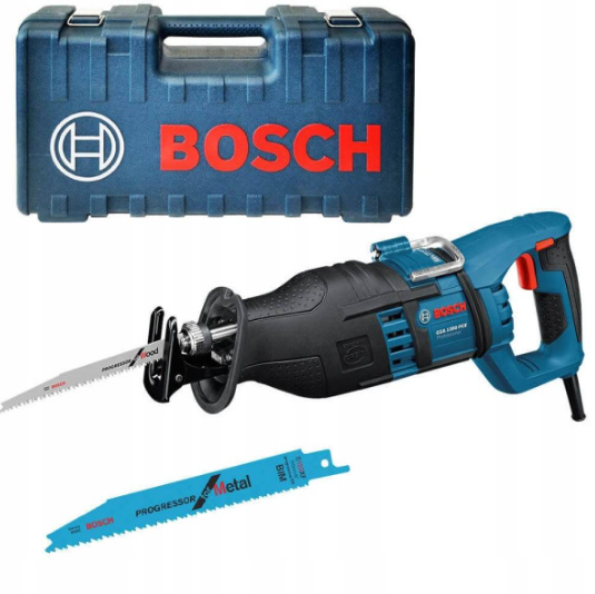 Шабельна пила Bosch GSA 1300 PCE Professional з 2 полотнами, в кейсі Шабельна пила Bosch GSA 1300 PCE Professional з 2 полотнами, в кейсі