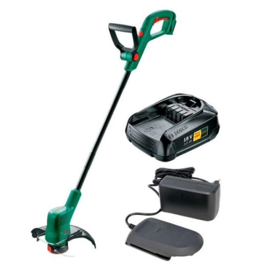 Акумуляторний тример Bosch EasyGrassCut 18V-230, 1 акб PBA 18V 2.0Ah W-B і з/п AL 1810 CV Акумуляторний тример Bosch EasyGrassCut 18V-230, 1 акб PBA 18V 2.0Ah W-B і з/п AL 1810 CV