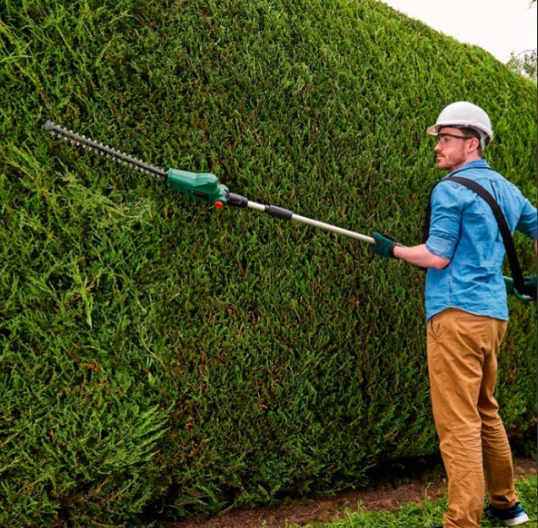 Акумуляторний кущоріз Bosch Universal Hedge Pole 18, 1 акб 18V 2.5 Ah і з/у AL 18V-20