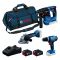 Комбінований комплект Bosch 18V GSB+GBH+GWS+2x Professional (0615A500AG)