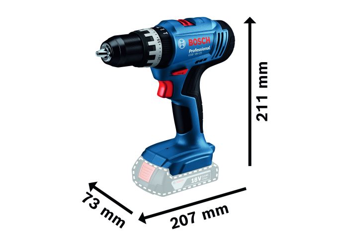 Комбінований комплект Bosch 18V GSB+GBH+GWS+2x Professional (0615A500AG)