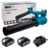 Акумуляторна повітродувка PROFI-TEC PLB2036BL POWERLine (2×PT2040MP (4.0 Аг), зарядний пристрій)