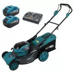 Аккумуляторная газонокосилка PROFI-TEC EcoCut 51 Pro (2×PT2080EP (8.0 Ач), зарядное устройство)