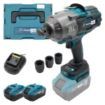 Акумуляторний гайковерт PROFI-TEC PTW2100BL POWERLine (2×PT2080EP (8.0 Аг), зарядний пристрій QBCD20/4 quick)