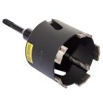 Комплект коронка алмазна по бетону Vitals Professional 82×110 мм М16 SDS-plus