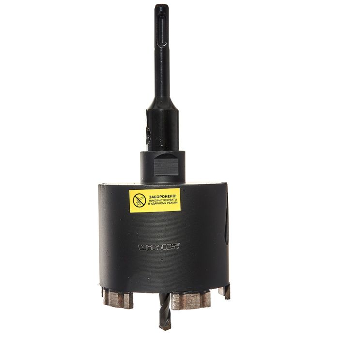 Комплект коронка алмазна по бетону Vitals Professional 82×110 мм М16 SDS-plus