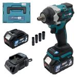 Акумуляторний гайковерт PROFI-TEC DTW500BL POWERLine (2×PT2040MP (4.0 Аг), зарядний пристрій)