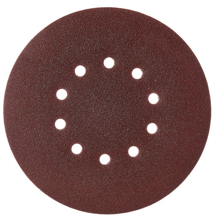 Круг шліфувальний самозачіпний Vitals 225 мм, 10 отв., з. – 60, 5 од.