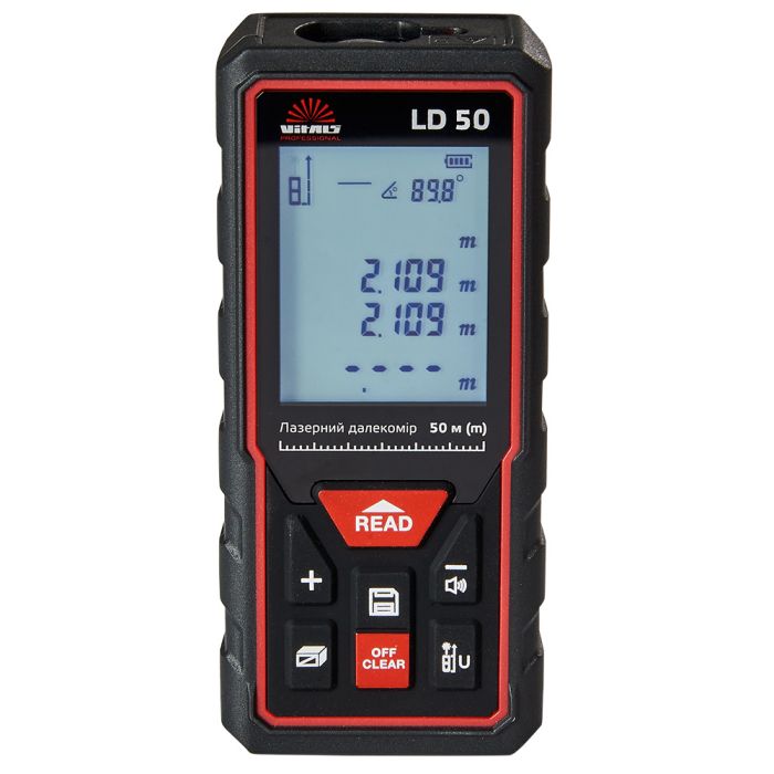Лазерний далекомір Vitals Professional LD 50