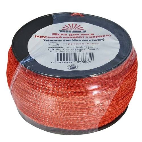 Волосінь для тримерів в бухті Vitals (кручений квадрат із кордом) 2.7мм*3LB (256 м.) Волосінь для тримерів в бухті Vitals (кручений квадрат із кордом) 2.7мм*3LB (256 м.)