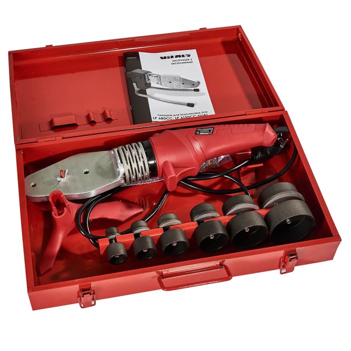 Паяльник для пластикових труб Vitals LP 6150CC dual