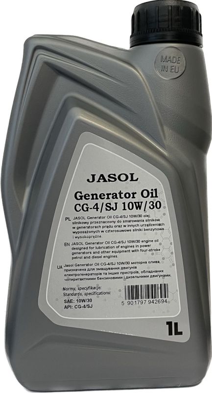Мастило Jasol Generator Oil 10w-30 1 л