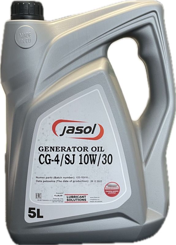 Мастило Jasol Generator Oil 10w-30 5 л