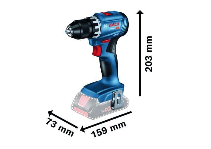 Набір акумуляторний інстр. Bosch GBH 18V-22, GSR 18V-45 Professional (0615V0003D)