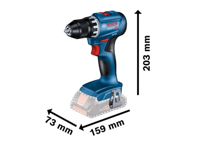 Набір акумуляторний інстр. Bosch GSR 18V-45, GWS 18V-8 Professional (0615A5007N)