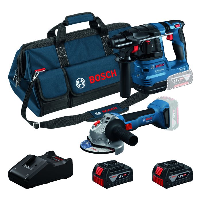 Набір акумуляторний інстр. Bosch GWS 18V-8 + GBH 18V-22 Professional (0615V0003C)