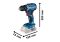 Набір Bosch GSR 18V-45, GWS 18V-8, GBH 18V-22 Professional (0615A5007L)