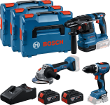 Набір Bosch GSR 18V-65, GBH 18V-22, GWS 18V-8 Professional (0615A5009G)