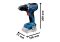 Набір Bosch GSR 18V-65, GDX 18V-285, GBH18V-22 Professional (0615A50093)