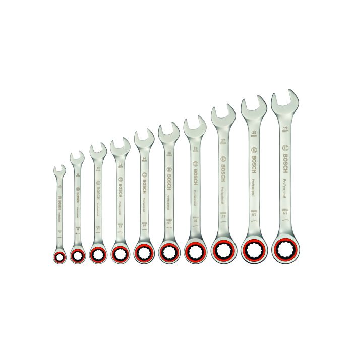 Набір гайкових ключів Bosch 10 шт Professional (1600A02AU0)