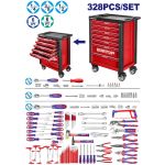 Набір інструментів EMTOP EHTS03281, 328 шт.