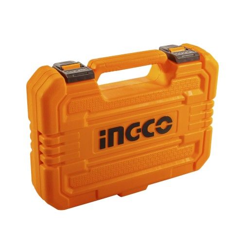 Набір торцевих головок із тріскачкою 1/4" 46 предметів INGCO INDUSTRIAL