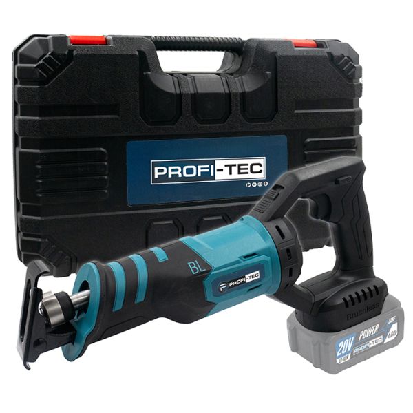 Акумуляторна шабельна пила PROFI-TEC BJR2028BL POWERLine (без акумулятора та зарядного пристрою)