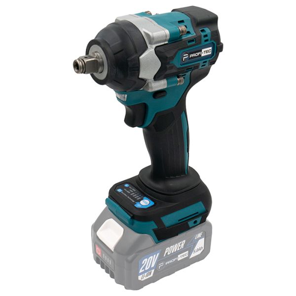 Акумуляторний гайковерт PROFI-TEC DTW500BL POWERLine (без акумулятора та зарядного пристрою) Акумуляторний гайковерт PROFI-TEC DTW500BL POWERLine (без акумулятора та зарядного пристрою)