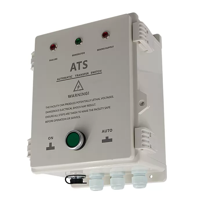 Автоматический ввод резерва AISIKAI ASKQ-63A/4P (автоматика ATS/АВР) для генераторов 5 – 20 кВт (380 В)