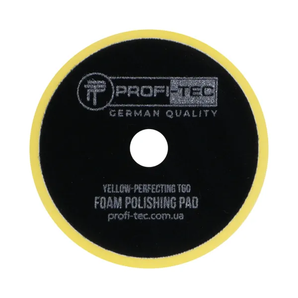 Полірувальна жовта губка середньої жорсткості PROFI-TEC YELLOW-PERFECTING T60 Полірувальна жовта губка середньої жорсткості PROFI-TEC YELLOW-PERFECTING T60
