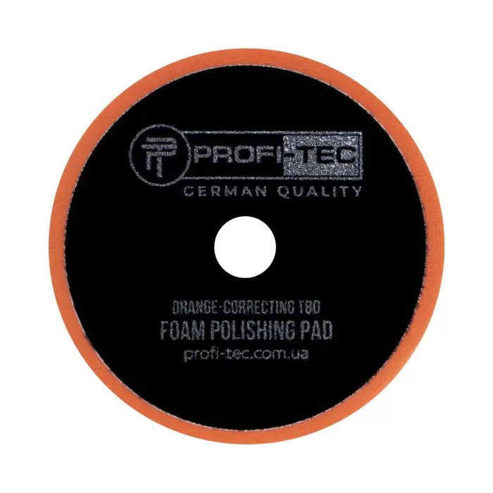 Полировальная оранжевая губка высокой жесткости PROFI-TEC ORANGE-CORRECTING T80