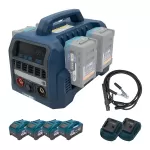 Акумуляторний зварювальний апарат PCWM12080VX Max (4×PT2080VXmax (8.0 Aг), зарядний пристрій 2х QBCD20/4 quick