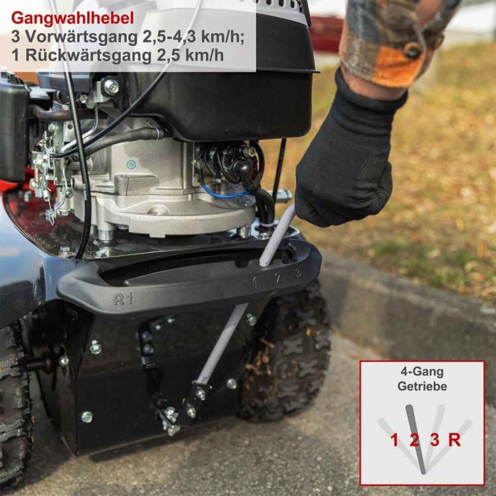 Підмітальна машина бензинова Scheppach SC2200PE