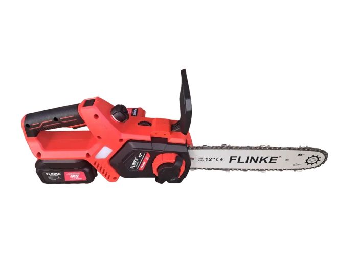 Пила ланцюгова акумуляторна FLINKE FK-8080 (шина 30 см, 2 АКБ 4 А·год + ЗП, кейс)