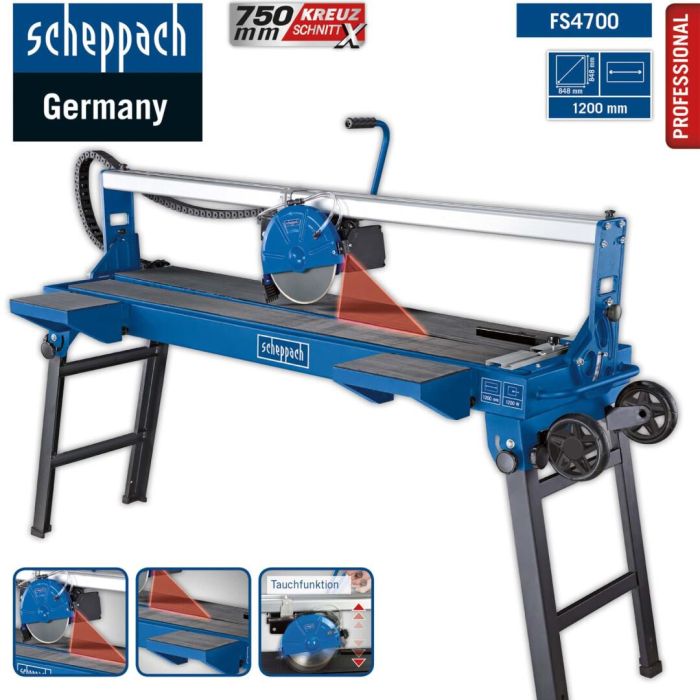 Плиткоріз Scheppach FS 4700